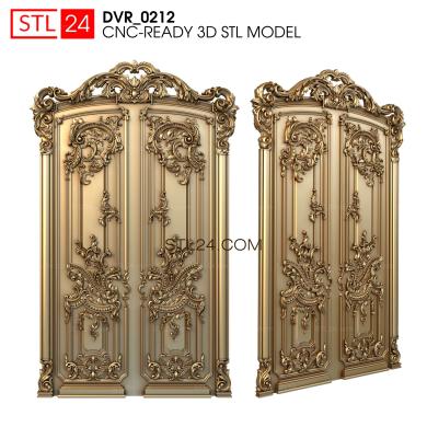 Doors (DVR_0212) 3D models for cnc